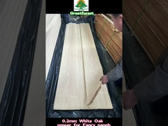 Natural Wood American White Oak 0.5mm Veneer