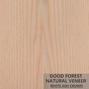 Natural ASH Wood Veneer Sheets Special Grain Customized For Doors