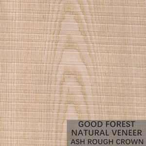 Natural ASH Wood Veneer Sheets Special Grain Customized For Doors