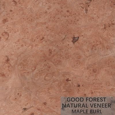 Hotel Birds Eye Maple Wood Veneer Artificial Specially Natural