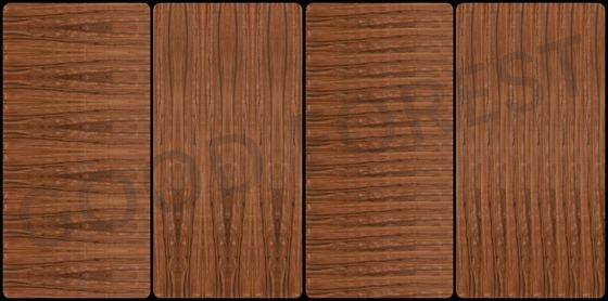 OEM Natural Apple Wood Veneer Vertical Grain Quarter Cut Veneer