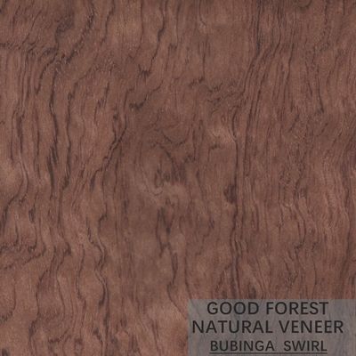 Specially Myanmar Bubinga Red Wood Veneer Natural Irregular Texture