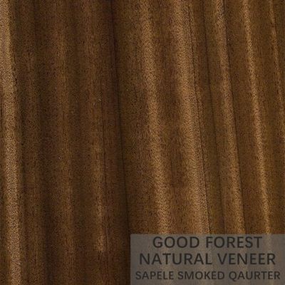 Natural Sapele Wood Veneer Figured Wood Grain Veneer For Decoration