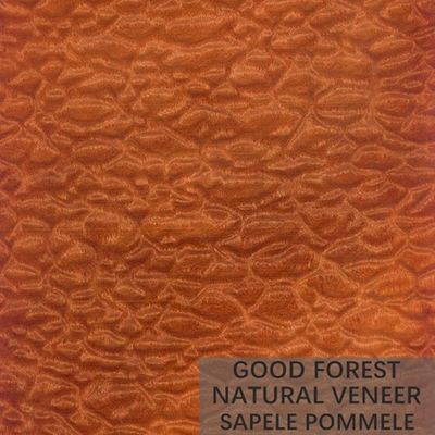 Natural Sapele Wood Veneer Figured Wood Grain Veneer For Decoration