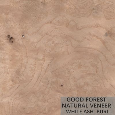 Natural ASH Wood Veneer Sheets Special Grain Customized For Doors