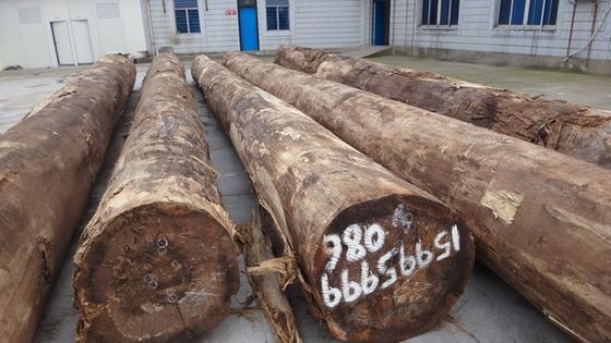 Laminated Santos Rosewood Wood Veneer Crown Grain Thickness Can Be Customized 0.15-1.8mm For For Cabinet Face