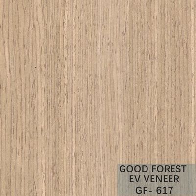 Man Made Oak Wood Veneer Excellent Qiuxiang Wood With Straight Line