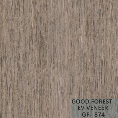 Engineered Wood Veneer EV Veneer Natural Oak Crown Cut / Straight Grain