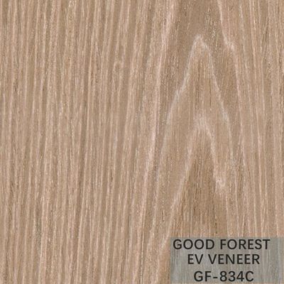 Engineered Washed Oak Veneer EV Oak Veneer Sheets Grain Customized