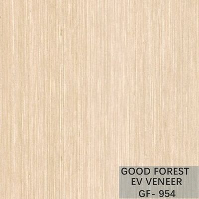 Engineered Wood Veneer EV Veneer Oak Straight Grain Natural Color