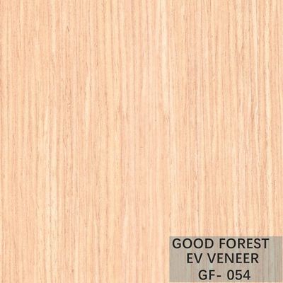 Engineered Wood Veneer EV Veneer Oak Straight Grain Natural Color