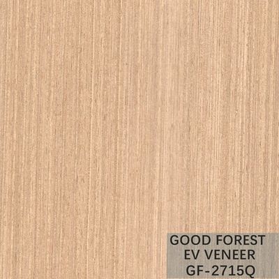 Engineered Wood Veneer EV Veneer Oak Straight Grain Natural Color