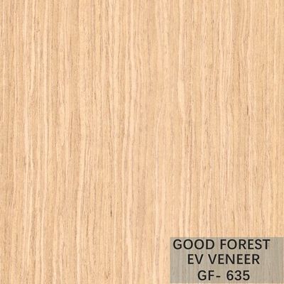 Engineered Wood Veneer EV Veneer Oak Straight Grain Natural Color