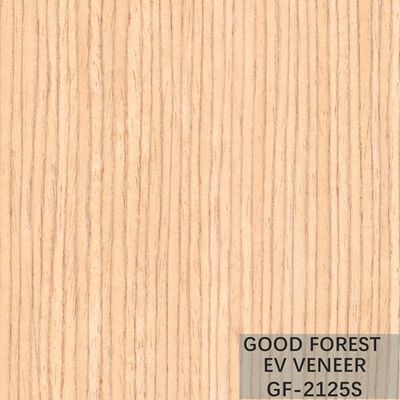 Engineered Wood Veneer EV Veneer Oak Straight Grain Natural Color