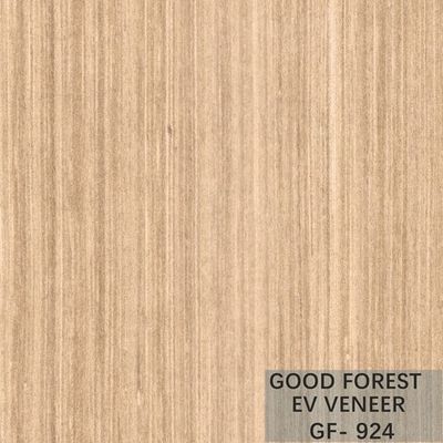 Engineered Wood Veneer Silver Oak Wood Veneer Straight Grain