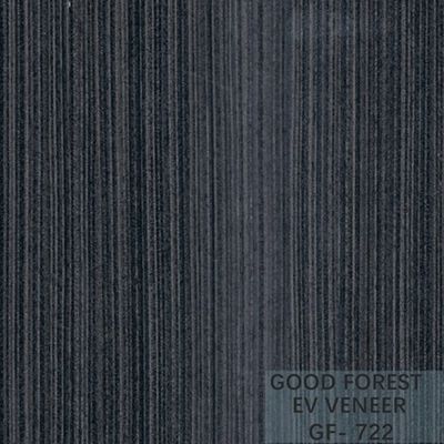 Engineered Wood Veneer Ebony Wood Veneer 0.15-0.55 mm Thickness