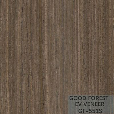 Engineered Wood Veneer Black Walnut Straight Wood Veneer Customized