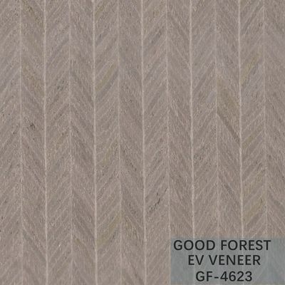 Engineered Wood Veneer EV Veneer Arrow &amp; Wing Wood Natural Color