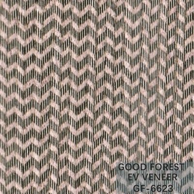 Engineered Wood Veneer EV Veneer Arrow &amp; Wing Wood Natural Color