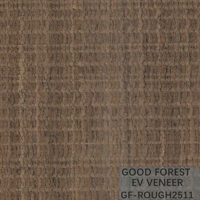 Engineered Wood Veneer Rough Grain Wood Veneer Top A / B Grade