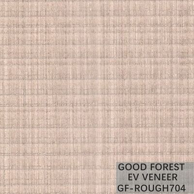 Engineered Wood Veneer Rough Grain Wood Veneer Top A / B Grade