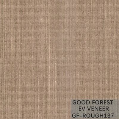Engineered Wood Veneer Rough Grain Wood Veneer Top A / B Grade