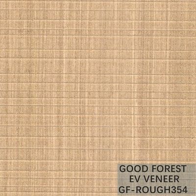 Engineered Wood Veneer Rough Grain Wood Veneer Top A / B Grade