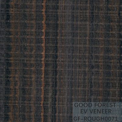 Engineered Wood Veneer Rough Grain Wood Veneer Top A / B Grade
