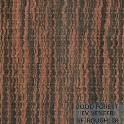Engineered Wood Veneer Rough Grain Wood Veneer Top A / B Grade