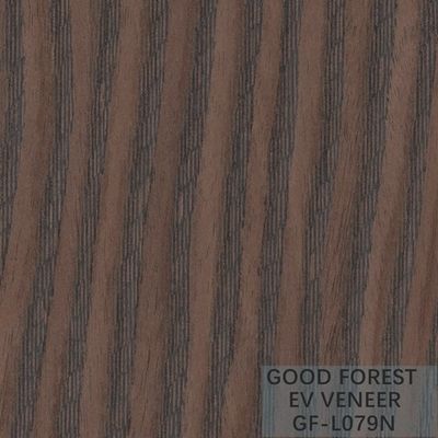 Engineered Wood Veneer Meteor Wood Veneer Irregular Texture Grain