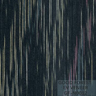 Engineered Wood Veneer Meteor Wood Veneer Irregular Texture Grain