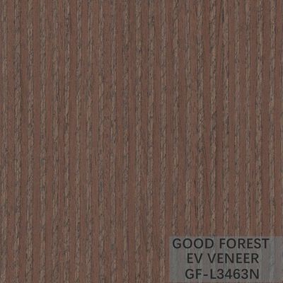 Engineered Wood Veneer Meteor Wood Veneer Irregular Texture Grain