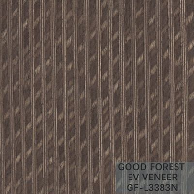 Engineered Wood Veneer Meteor Wood Veneer Irregular Texture Grain