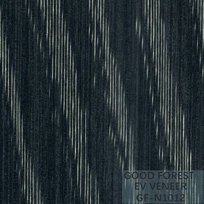 Engineered Wood Veneer Meteor Wood Veneer Irregular Texture Grain