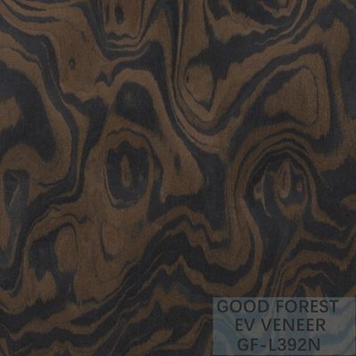 Engineered Wood Veneer Tree Root Wood Veneer Natural / Dyed Color