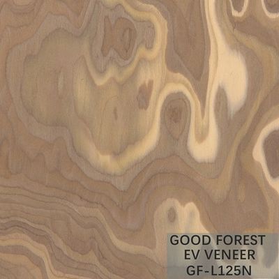 Engineered Wood Veneer Tree Root Wood Veneer Natural / Dyed Color