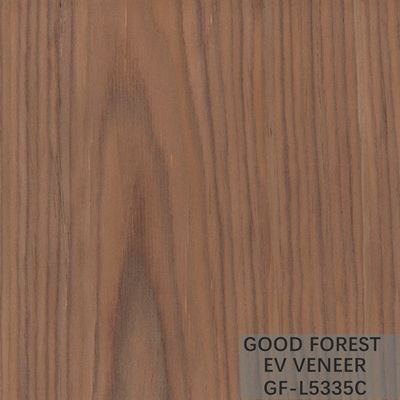 Engineered Veneer Santos Rose Wood Crown Cut Customized Service