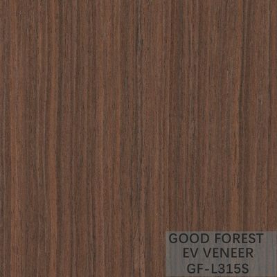 Santos Rose Engineered Wood Veneer Straight Grain Customized Service