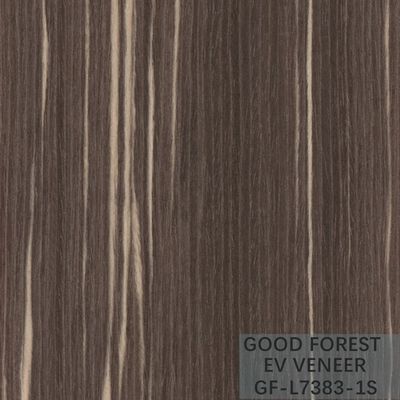 Engineered Veneer Dark Vine Sliced Cut Technics Straight Grain