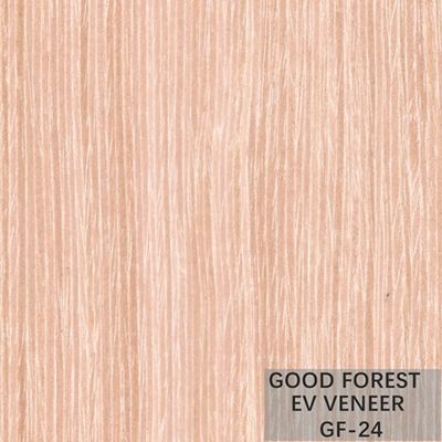 Fancy Composite Engineered Wood Veneer Reconstituted Apricot Straight Grain