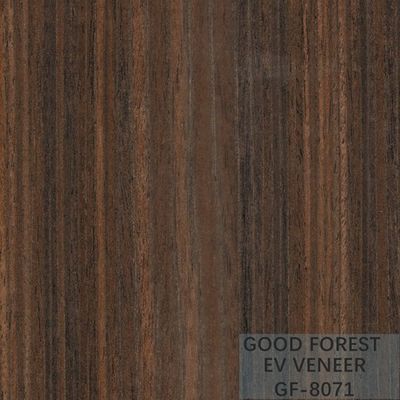 Smoked Dark Wood Veneer Fancy Engineered Decorative Veneer Sheets
