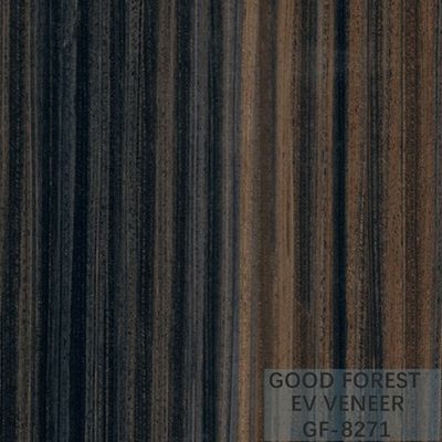 Smoked Dark Wood Veneer Fancy Engineered Decorative Veneer Sheets