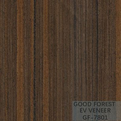 Smoked Dark Wood Veneer Fancy Engineered Decorative Veneer Sheets