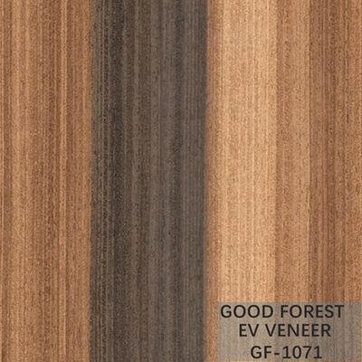 Smoked Dark Wood Veneer Fancy Engineered Decorative Veneer Sheets