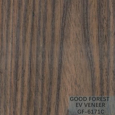Smoked Dark Wood Veneer Fancy Engineered Decorative Veneer Sheets