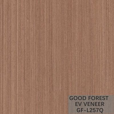 OEM American Cherry Engineered Wood Veneer Recomposed Vertical Grain