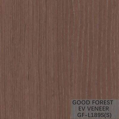 OEM American Cherry Engineered Wood Veneer Recomposed Vertical Grain