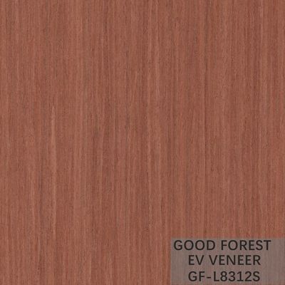 OEM American Cherry Engineered Wood Veneer Recomposed Vertical Grain