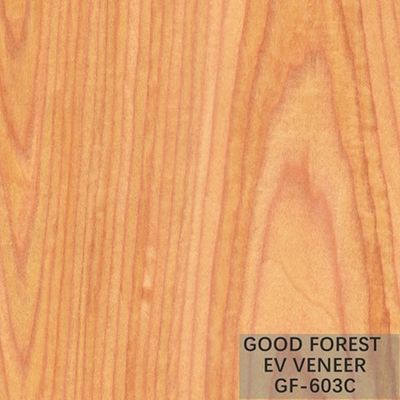 ODM Furniture Engineered Wood Veneere Crown Cut American Cherry Veneer