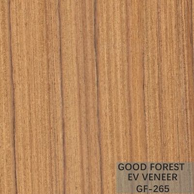 Decoration Laminated Engineered Wood Veneer Teak FSC Certification